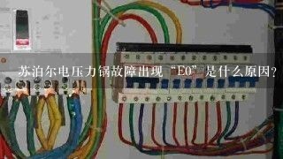 苏泊尔电压力锅故障出现“E0”是什么原因？