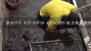 求SONY ICF-SW10 12BANDS 收音机电路图